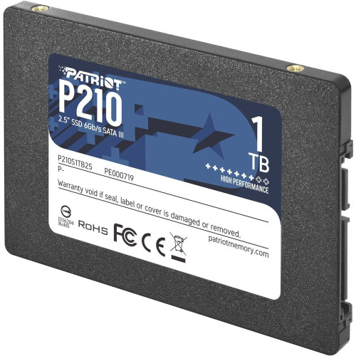 SSD-накопитель Patriot P210 1TB 2.5 SATA III
