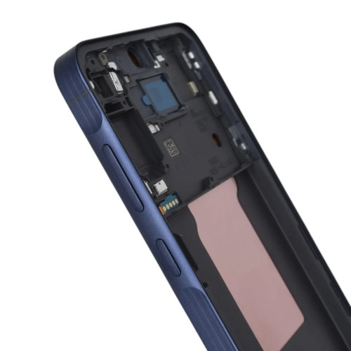 Дисплей для Samsung A556 Galaxy A55 (5G) (2024) с тачскрином в рамке (Black) (OLED) (Big size)