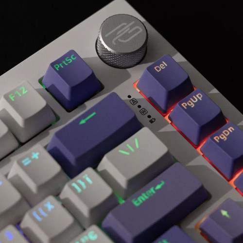 Клавіатура бездротова Proove Gaming Coupe (Ukraine Layout) (White/Purple)