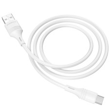 Кабель Borofone BX43 USB-A – Type-C (1 м · 15W · 3A) (White)