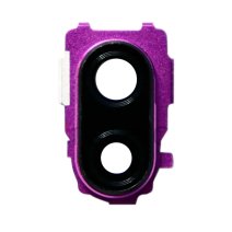 Скло камери для Xiaomi Redmi Note 7 Pro в рамці (Purple) (Original)