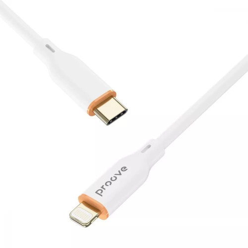 Кабель Proove Jelly Silicone Type-C – Lightning (1 м · 27W · 3A) (White)