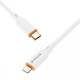 Кабель Proove Jelly Silicone Type-C – Lightning (1 м · 27W · 3A) (White)