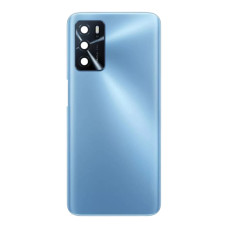 Задняя крышка для Oppo A16 (Синяя) (Original PRC)