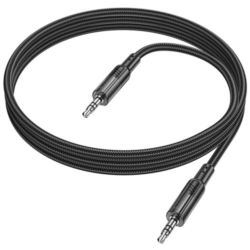 Аудиокабель AUX Hoco UPA27 3.5 мм (1.2 м) (Black)