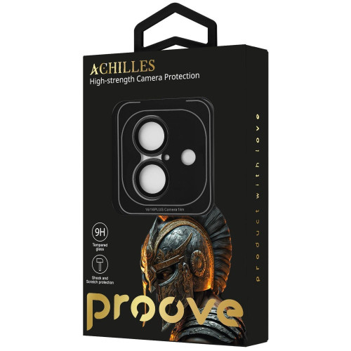 Захисне скло камери Proove Achilles для Apple iPhone 16 Plus (Blue)