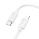 Кабель Hoco X115 Surpass Type-C – Lightning (1 м · 27W · 3A) (White)
