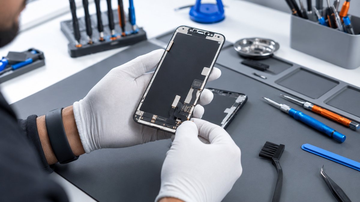 Перевірка дисплея iPhone перед встановленням