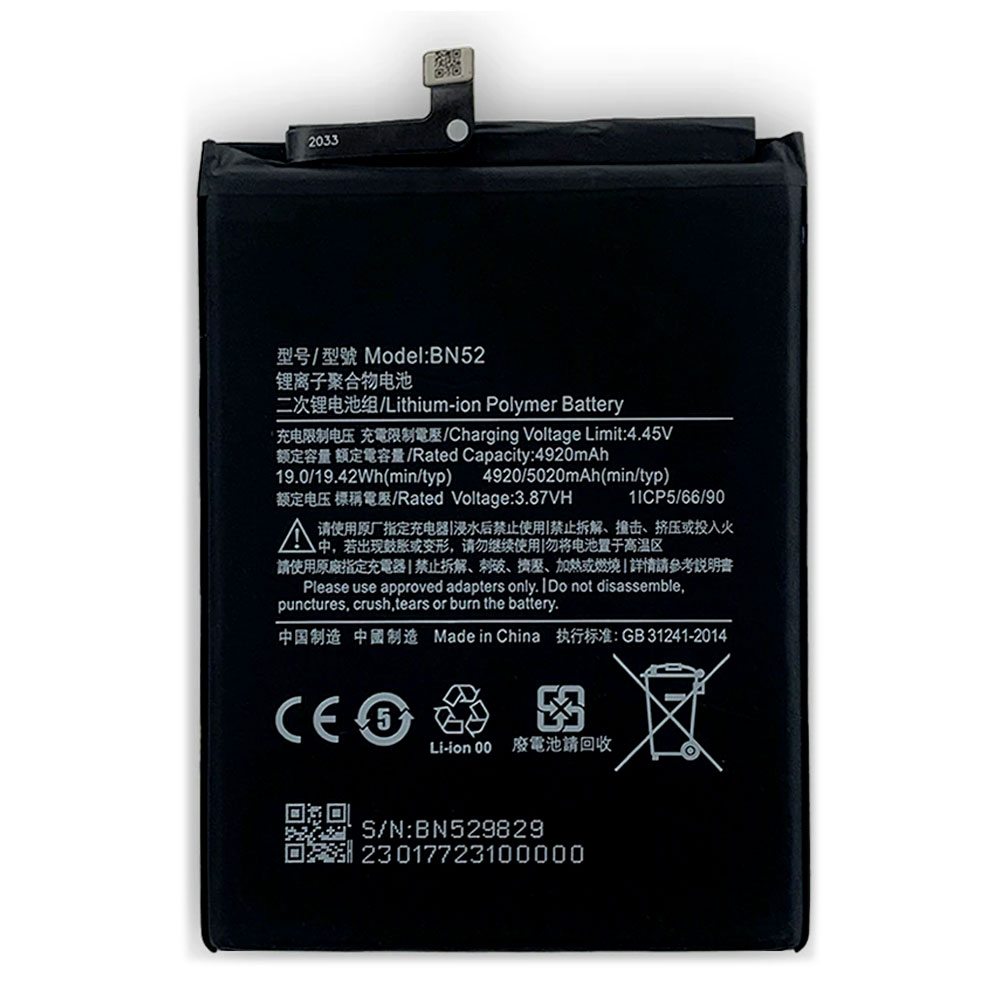 Btéri Pre Redmi Note 9 Pro BN52 BN53 5020mh Pure Energy Z 12.44EUR